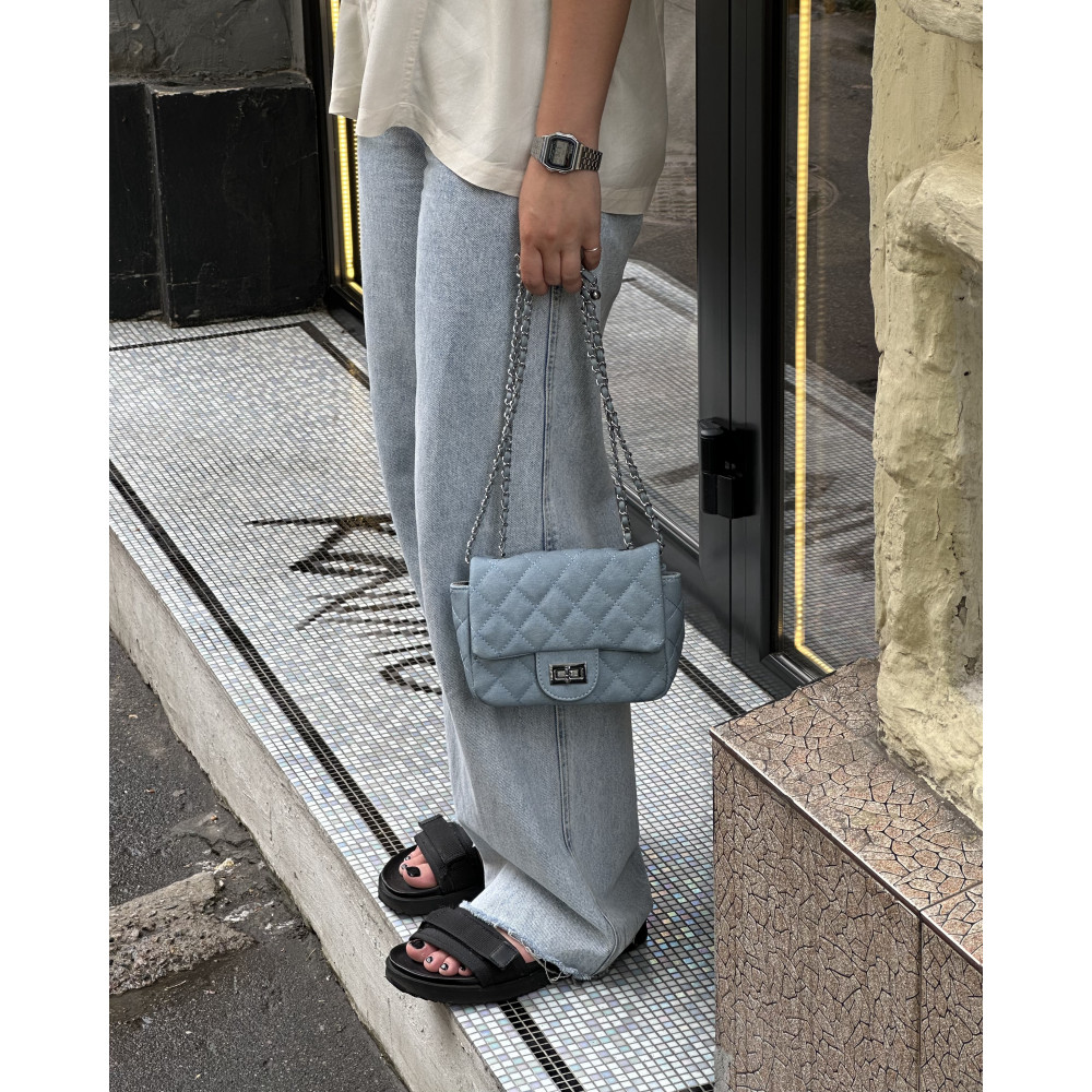 DENIM BAG BLUE