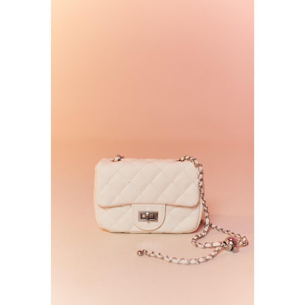 DENIM BAG WHITE